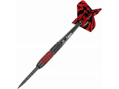 BULL'S Dartpfeil Magma Steel Dart Grau