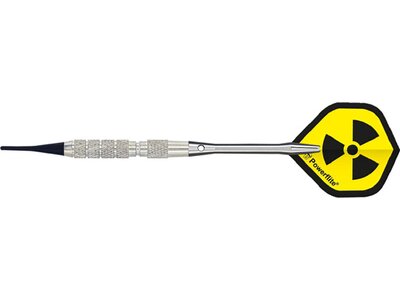 BULL'S Dartpfeil Mission Soft Dart Silber