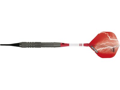BULL'S Dartpfeil Aero Soft Dart Silber