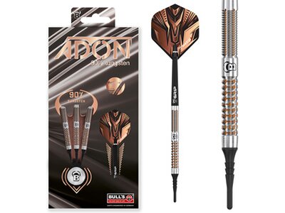 BULL'S Dartpfeil Adon Soft Dart Braun