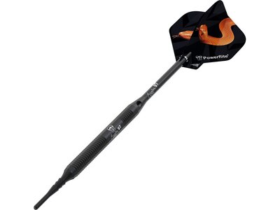 BULL'S Dartpfeil Mamba-97 M1 Soft Dart Schwarz