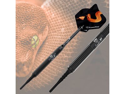 BULL'S Dartpfeil Mamba-97 M1 Soft Dart Schwarz