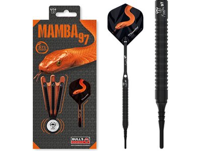 BULL'S Dartpfeil Mamba-97 M2 Soft Dart Braun