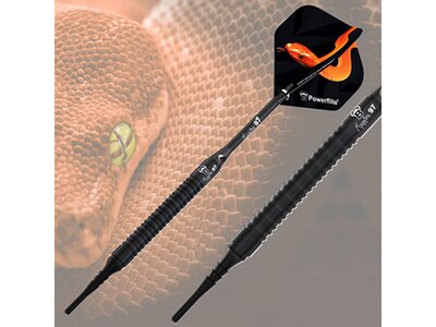 BULL'S Dartpfeil Mamba-97 M2 Soft Dart Braun