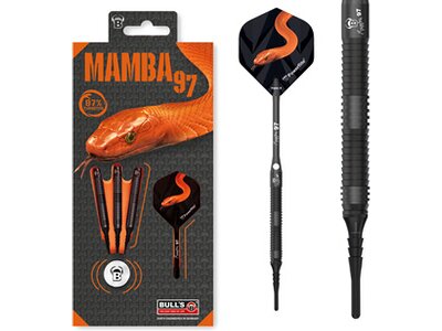 BULL'S Dartpfeil Mamba-97 M5 Soft Dart Braun