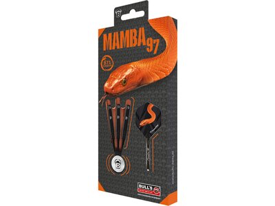 BULL'S Dartpfeil Mamba-97 M4 Soft Dart Braun