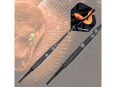 BULL'S Dartpfeil Mamba-97 M4 Soft Dart Braun