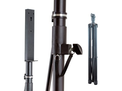 BULL'S Dartboard Vibex H Mobile Dartstand Grau