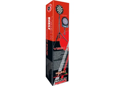 BULL'S Dartboard Vibex H Mobile Dartstand Grau