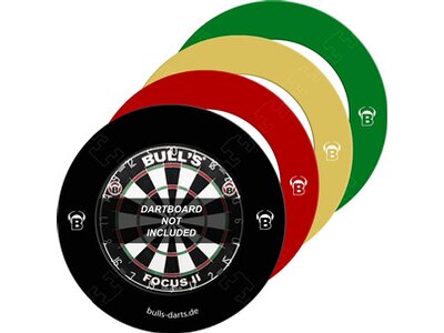 BULL'S Dartboard Quarterback EVA Dart Board Surround Rot