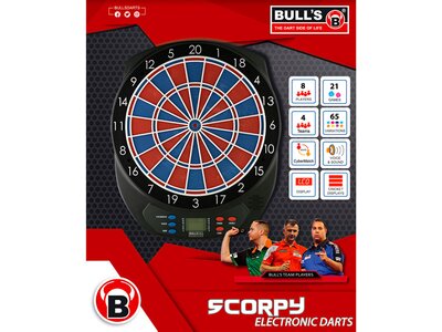 BULL'S Dartboard Scorpy Bunt