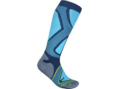 BAUERFEIND Herren Ski Performance Compression Socks Blau