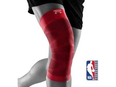 BAUERFEIND Herren SC Knee Support NBA Rot