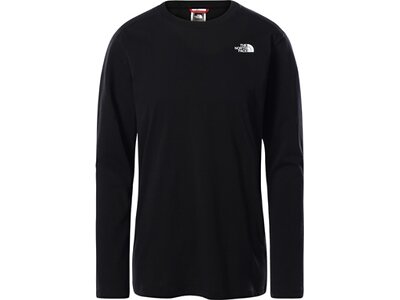 THE NORTH FACE Damen Shirt W L/S SIMPLEDOME TEE Schwarz