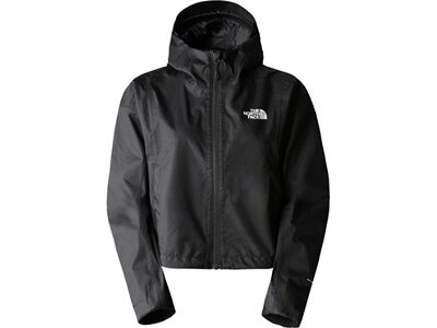 THE NORTH FACE Damen Regenjacke W CROP QUEST JKT Schwarz