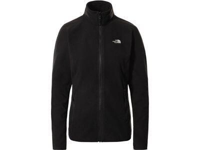 THE NORTH FACE Damen Pullover W 100 GLACIER FZ Schwarz