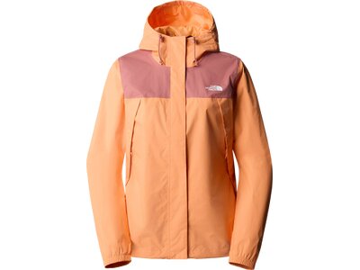 THE NORTH FACE Damen Regenjacke W ANTORA JACKET Orange