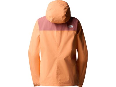 THE NORTH FACE Damen Regenjacke W ANTORA JACKET Orange