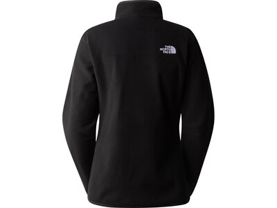 THE NORTH FACE Damen Rolli W 100 GLACIER 1/4 ZIP - EU Schwarz