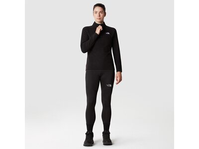 THE NORTH FACE Damen Rolli W 100 GLACIER 1/4 ZIP - EU Schwarz
