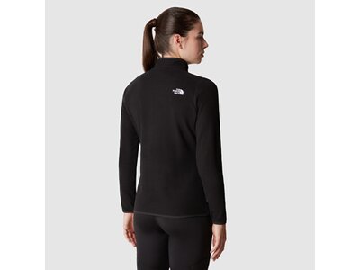 THE NORTH FACE Damen Rolli W 100 GLACIER 1/4 ZIP - EU Schwarz