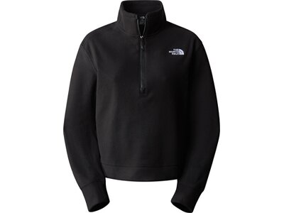THE NORTH FACE Damen Rolli W 100 GLACIER HALF ZIP Schwarz