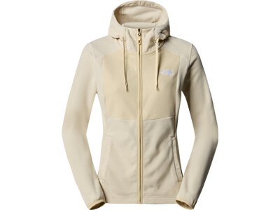 THE NORTH FACE Damen Jacke W HOMESAFE FULL ZIP FLEECE HOODIE Weiß