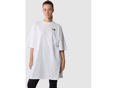 THE NORTH FACE Damen Shirt W S/S SIMPLE DOME TEE DRESS Weiß