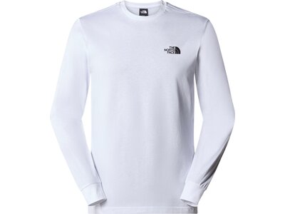 THE NORTH FACE Herren Shirt M L/S REDBOX TEE Weiß