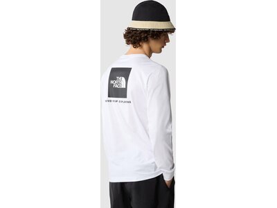 THE NORTH FACE Herren Shirt M L/S REDBOX TEE Weiß