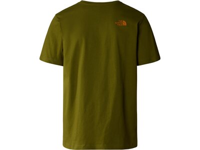 THE NORTH FACE Herren Shirt M S/S RUST 2 TEE Grün