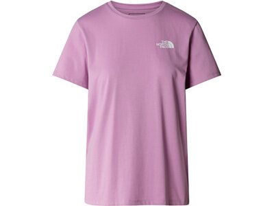 THE NORTH FACE Damen Shirt W FOUNDATION MOUNTAIN GRAPHIC TEE Pink