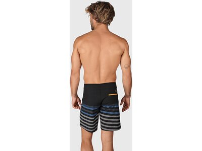 BRUNOTTI Herren Badebermuda Paitor-Stripe Men Boardshort Schwarz