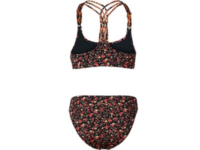 BRUNOTTI Kinder Bikini Lina-Flower Girls Bikini Schwarz