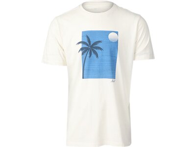 BRUNOTTI Herren Shirt Palm-Sunset Weiß