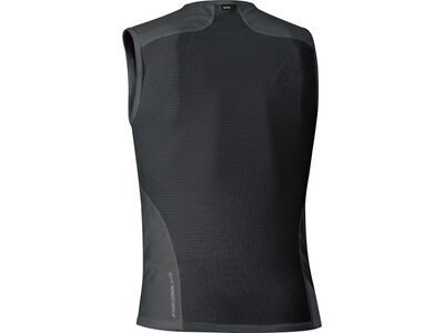 GORE® M GORE® WINDSTOPPER® Base Layer Shirt ärmellos Schwarz