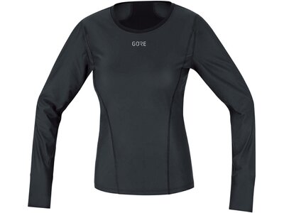 GORE® M Damen GORE® WINDSTOPPER® Base Layer Shirt langarm Schwarz