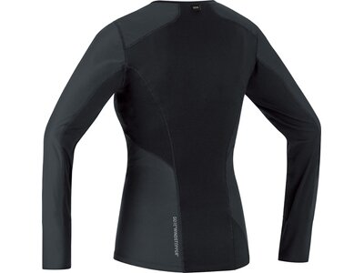 GORE® M Damen GORE® WINDSTOPPER® Base Layer Shirt langarm Schwarz