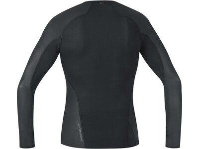 GORE® M GORE® WINDSTOPPER® Base Layer Shirt langarm Schwarz
