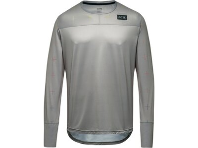 GORE WEAR Herren Trikot TrailKPR Daily Trikot Herren Langarm Grau