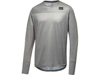GORE WEAR Herren Trikot TrailKPR Daily Trikot Herren Langarm Grau