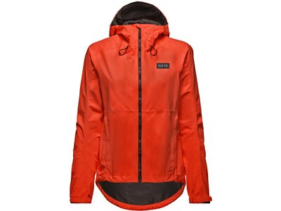 GORE WEAR Damen Regenjacke Endure Jacke Damen Orange