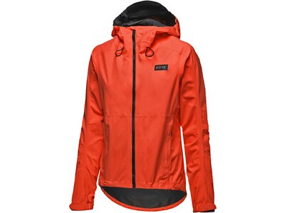 GORE WEAR Damen Regenjacke Endure Jacke Damen Orange