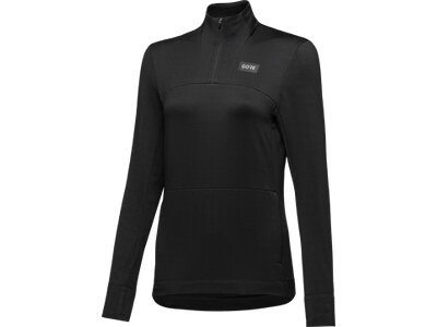 GORE WEAR Damen Everyday Thermo 1/4-Zip Damen Schwarz