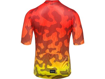 GORE WEAR Herren Trikot Rain Camo Trikot Herren Orange