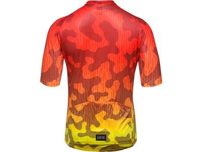 GORE WEAR Herren Trikot Rain Camo Trikot Herren Orange