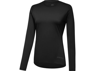 GORE WEAR Damen T-Shirt Everyday Langarm Shirt Damen Schwarz