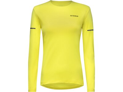 GORE WEAR Damen T-Shirt Contest 2.0 Langarm Shirt Damen Gelb
