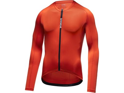 GORE WEAR Herren Shirt Spinshift Langarm Trikot Herren Orange