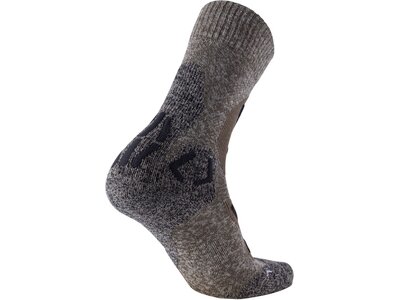 UNLEASH YOUR NATURE Damen Trekkingsocken TREKKING EXPLORER LIGHT Grau